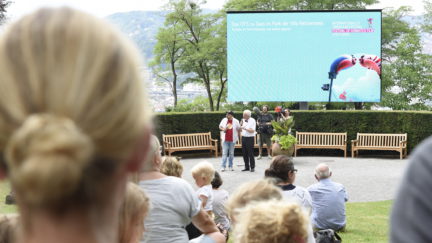 Am 8.7.2017 präsentierte sich das ITFS im Garten der Villa Reitzenstein.