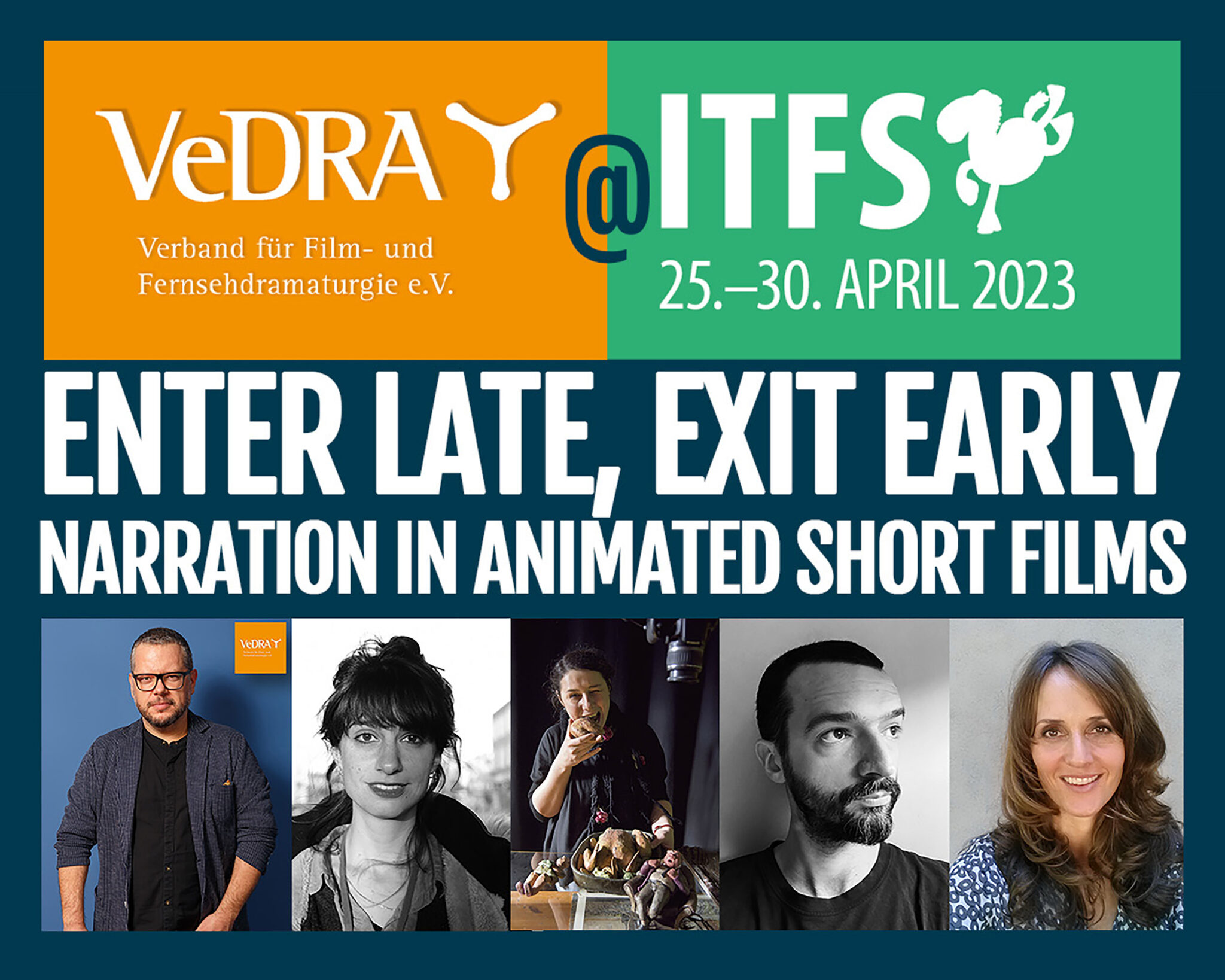 Workshop: Enter Late, Exit Early: Dramaturgy in the animated Short Film